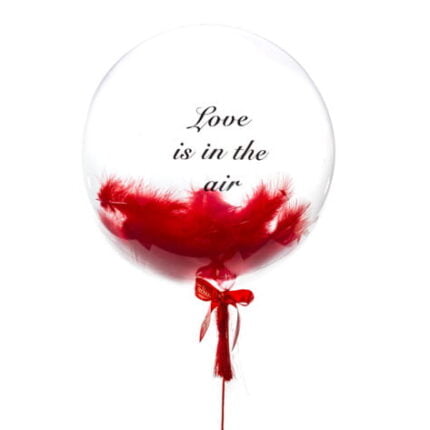 Μεγάλο μπαλόνι Signature «Love Is In The Air»