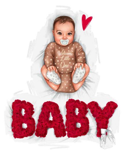 Κάρτα Σημειώσεις Για Νεογέννητο “Welcome Little One”