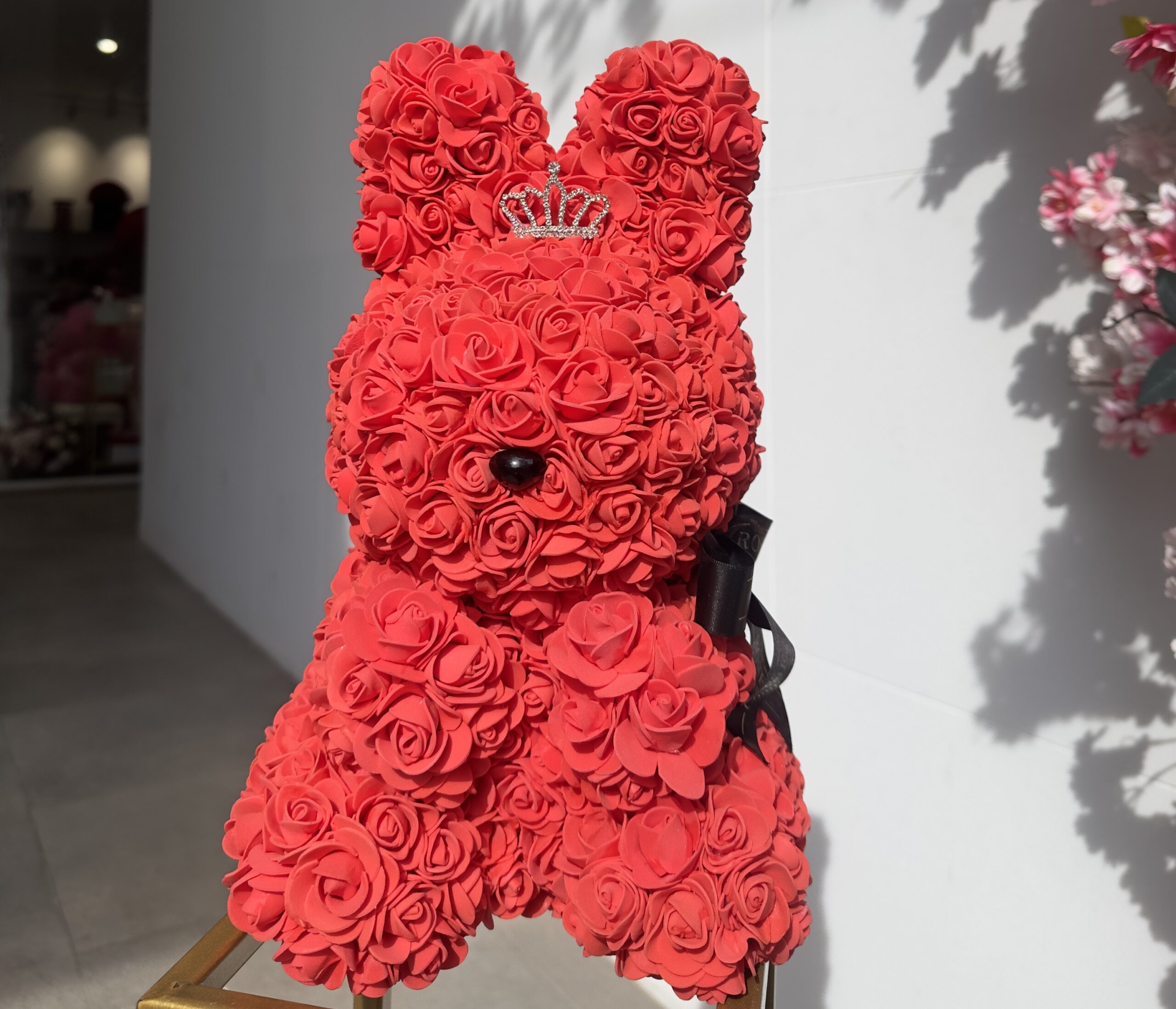 IMG_0707 Toyflower Κουνελακι Medium 45cm σε Κοκκινο Χρώμα - Image 1