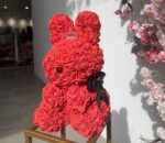 Toyflower Κουνελακι Medium 45cm σε Κοκκινο Χρώμα - Image 2