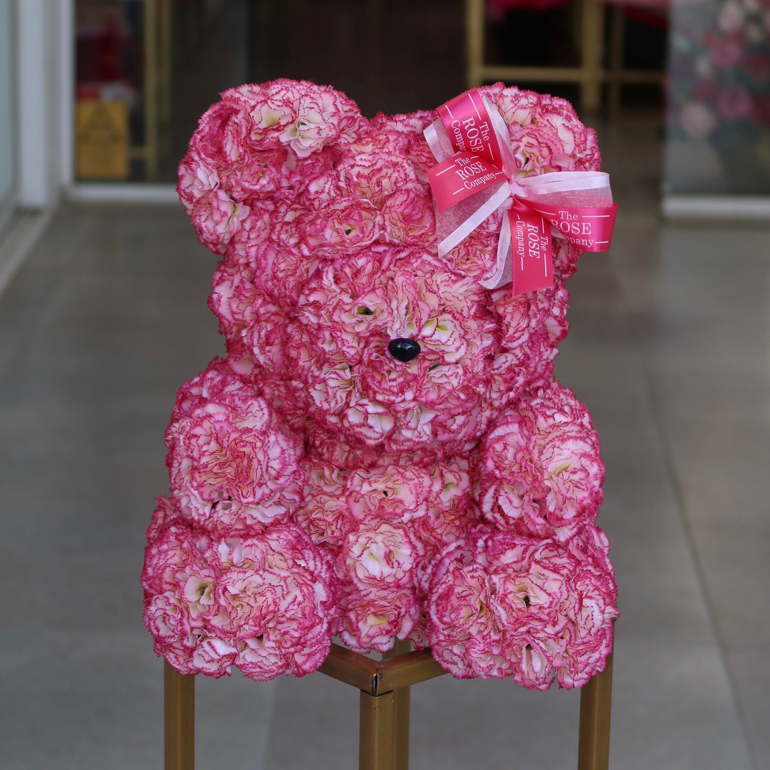 4 Pink Blossom Bear 35cm - Image 1