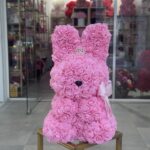 Toyflower Κουνελακι Medium 35cm σε Ροζ Χρώμα