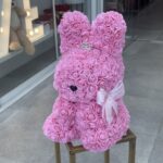 Toyflower Κουνελακι Medium 35cm σε Ροζ Χρώμα - Image 2