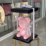 Crystal Teddy 20cm Pink - Image 2